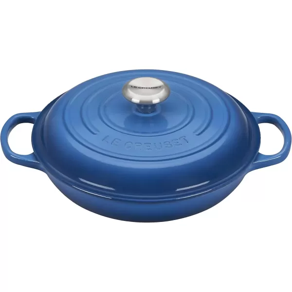 imageLe Creuset Signature Enameled CastIron Cookware Set 10Piece WhiteMarseille
