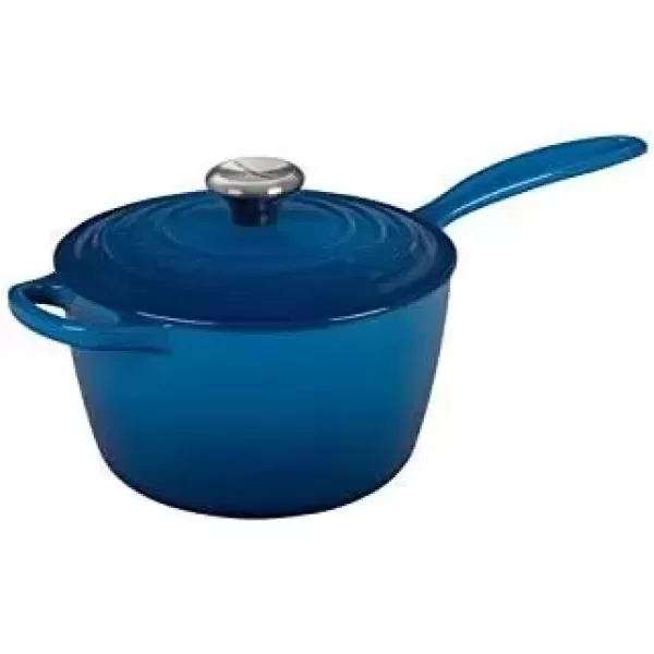imageLe Creuset Signature Enameled CastIron Cookware Set 10Piece WhiteMarseille
