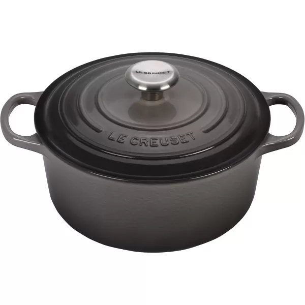 imageLe Creuset Signature Enameled CastIron Cookware Set 10Piece WhiteOyster