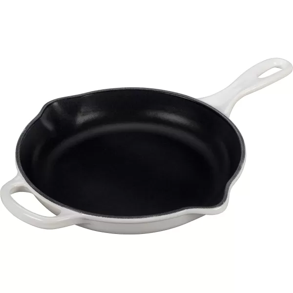 imageLe Creuset Signature Enameled CastIron Cookware Set 10Piece WhiteWhite