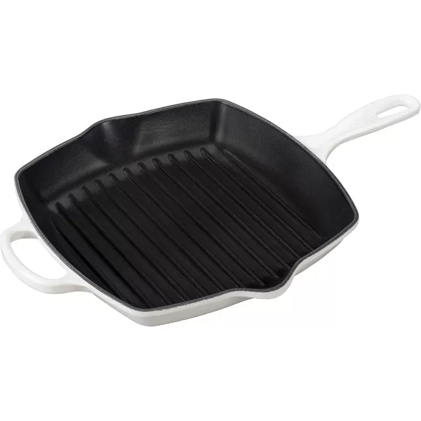 imageLe Creuset Signature Enameled CastIron Cookware Set 10Piece WhiteWhite