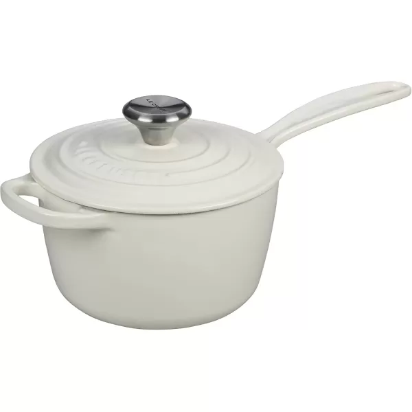 imageLe Creuset Signature Enameled CastIron Cookware Set 10Piece WhiteWhite