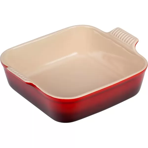 imageLe Creuset Stoneware 4 PC Heritage Bakeware Set OysterCerise