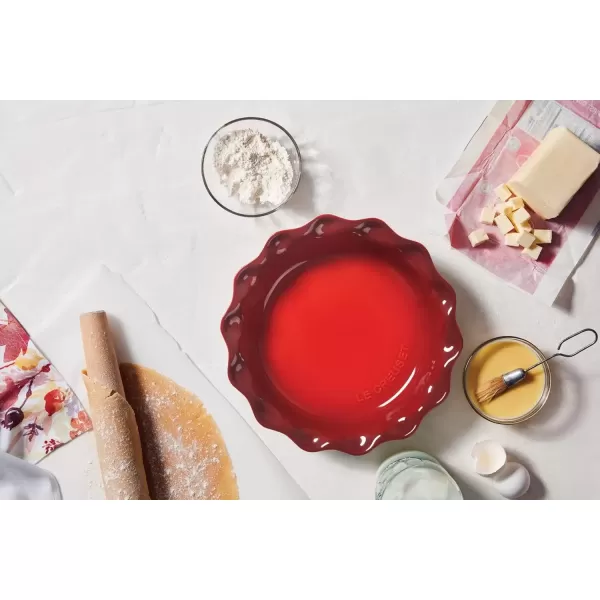 imageLe Creuset Stoneware 4 PC Heritage Bakeware Set OysterCerise