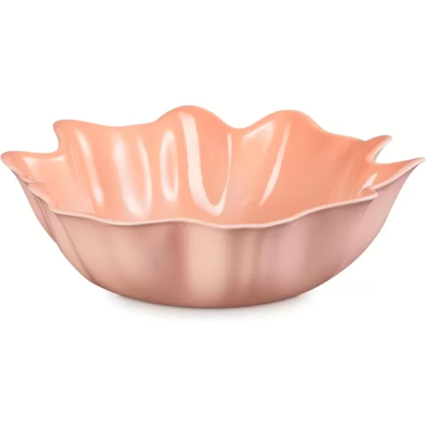 imageLe Creuset Stoneware Iris Serving Bowl 15quot Shell PinkPeche