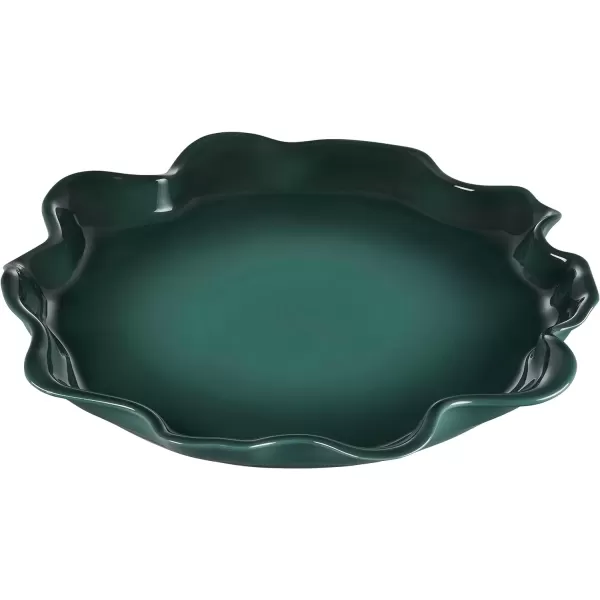 imageLe Creuset Stoneware Iris Serving Platter 14quot Sea SaltArtichaut