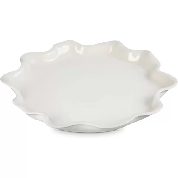 imageLe Creuset Stoneware Iris Serving Platter 14quot Sea SaltMeringue