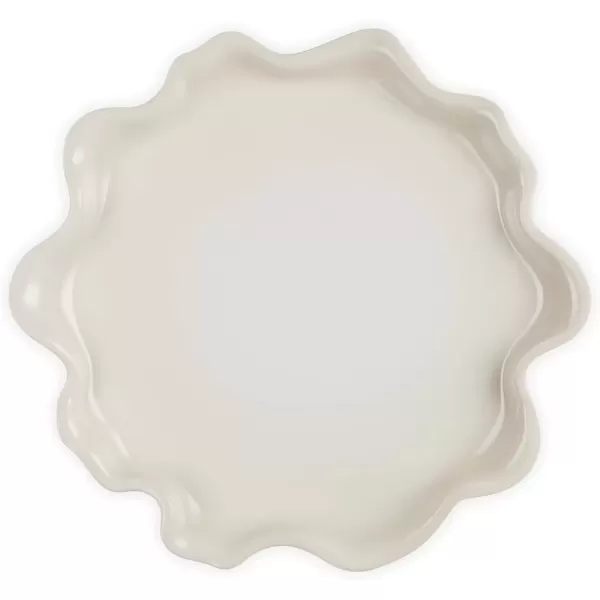 imageLe Creuset Stoneware Iris Serving Platter 14quot Sea SaltMeringue