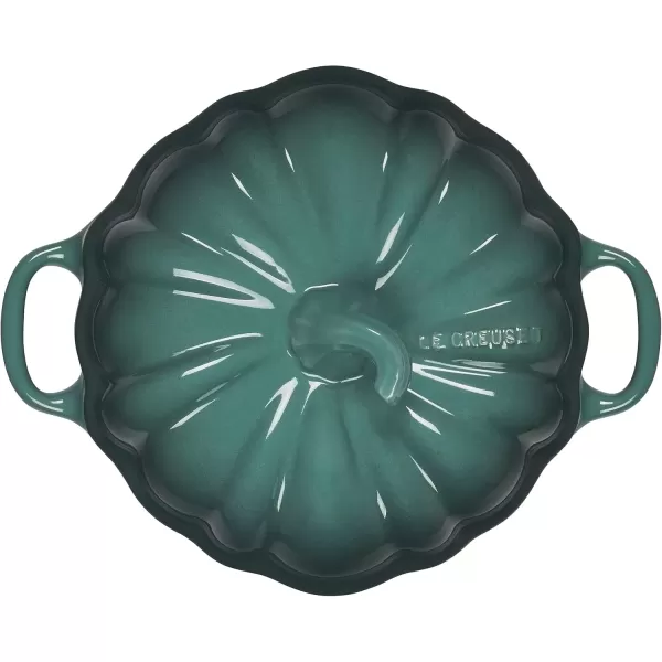 imageLe Creuset Stoneware Pumpkin Mini Cocotte 12 oz OliveArtichaut