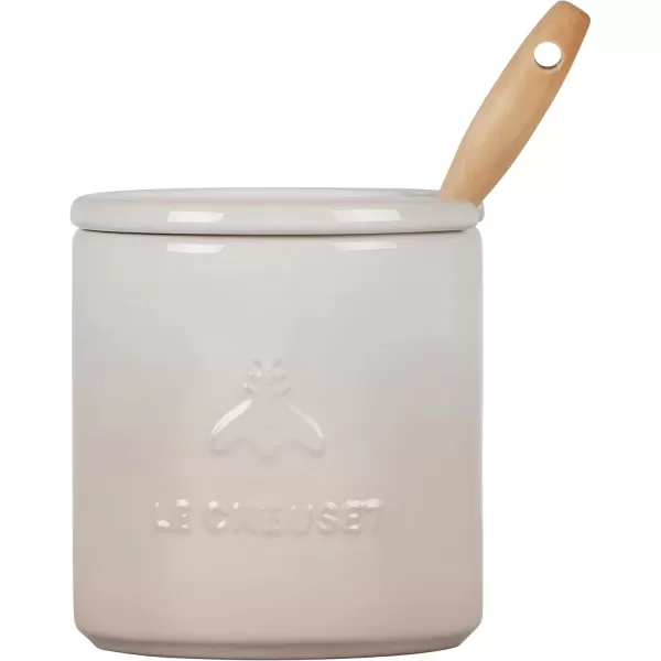 imageLe Creuset Stoneware Honey Pot 14 oz MeringueMeringue