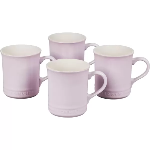 imageLe Creuset Stoneware Set of 4 Mugs 14 oz each ArtichautShallot