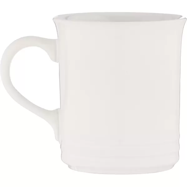imageLe Creuset Stoneware Set of 4 Mugs 14 oz each ArtichautWhite