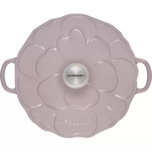 imageLe Creuset Signature Enameled Cast Iron Petal Braiser 225qt HoneyShallot