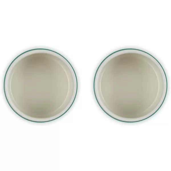 imageLe Creuset Stoneware Round Ramekin Straight Wall Set of 2 675oz Each WhiteArtichaut