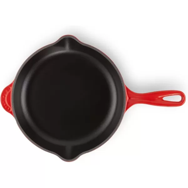 imageLe Creuset Classic Cast Iron Handle Skillet 9quot CeriseCerise