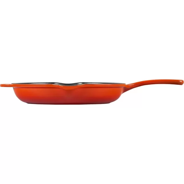 imageLe Creuset Classic Cast Iron Handle Skillet 9quot CeriseFlame