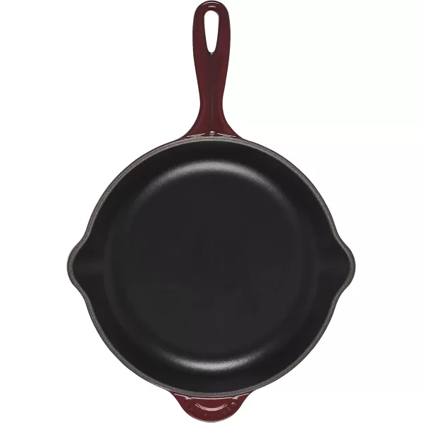 imageLe Creuset Classic Cast Iron Handle Skillet 9quot CeriseRhone