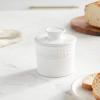imageLe Creuset Stoneware Butter Crock 6 oz CeriseWhite