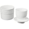 imageLe Creuset Stoneware Butter Crock 6 oz CeriseWhite