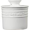imageLe Creuset Stoneware Butter Crock 6 oz CeriseWhite