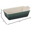 imageLe Creuset Stoneware Heritage Loaf Pan 9quot x 5quot x 3quot 15 qt WhiteArtichaut