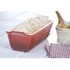 imageLe Creuset Stoneware Heritage Loaf Pan 9quot x 5quot x 3quot 15 qt WhiteCerise