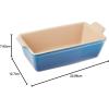 imageLe Creuset Stoneware Heritage Loaf Pan 9quot x 5quot x 3quot 15 qt WhiteMarseille