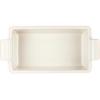 imageLe Creuset Stoneware Heritage Loaf Pan 9quot x 5quot x 3quot 15 qt WhitePeche