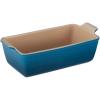 imageLe Creuset Stoneware Heritage Loaf Pan 9quot x 5quot x 3quot 15 qt WhiteCaribbean