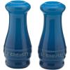 imageLe Creuset Stoneware Salt ampamp Pepper Shakers Set of 2 4 oz each WhiteMarseille