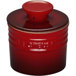 imageLe Creuset Stoneware Butter Crock 6 oz CeriseCerise