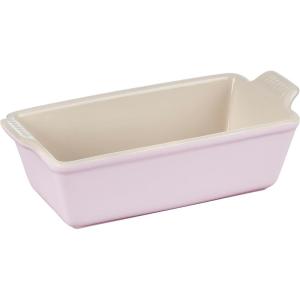 imageLe Creuset Stoneware Heritage Loaf Pan 9quot x 5quot x 3quot 15 qt WhiteShallot