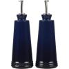 imageLe Creuset Signature Stoneware Oil ampamp Vinegar set 10 oz each WhiteIndigo