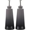 imageLe Creuset Signature Stoneware Oil ampamp Vinegar set 10 oz each WhiteOyster