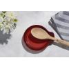 imageLe Creuset Signature Stoneware Spoon Rest 6 Inches CeriseWhite