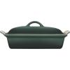 imageLe Creuset Stoneware Heritage Covered Rectangular Casserole 4 qt 12quot x 9quot WhiteArtichaut