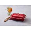 imageLe Creuset Stoneware Heritage Covered Rectangular Casserole 4 qt 12quot x 9quot WhiteCerise