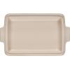 imageLe Creuset Stoneware Heritage Covered Rectangular Casserole 4 qt 12quot x 9quot WhiteRhone