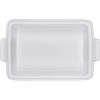 imageLe Creuset Stoneware Heritage Covered Rectangular Casserole 4 qt 12quot x 9quot WhiteWhite