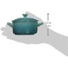 imageLe Creuset Stoneware Set of 4 Mini Cocottes with Cookbook 8 oz each CaribbeanCaribbean
