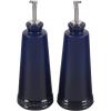 imageLe Creuset Signature Stoneware Oil ampamp Vinegar set 10 oz each WhiteIndigo