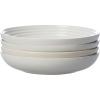 imageLe Creuset Stoneware Pasta Bowls White 975quot Set of 4White