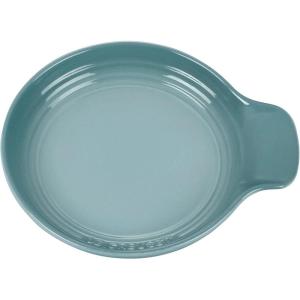 imageLe Creuset Signature Stoneware Spoon Rest 6 Inches CeriseSea Salt