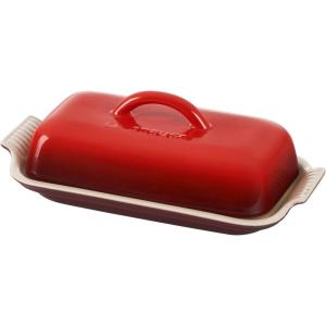 imageLe Creuset Stoneware Heritage Butter Dish CaribbeanCerise