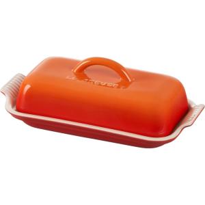 imageLe Creuset Stoneware Heritage Butter Dish CaribbeanFlame