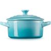 imageLe Creuset Stoneware Mini Round Cocotte 8 oz ArtichautCaribbean