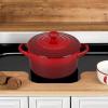 imageLe Creuset Stoneware Mini Round Cocotte 8 oz ArtichautCerise