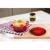 imageLe Creuset Stoneware Mini Round Cocotte 8 oz ArtichautCerise