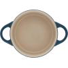 imageLe Creuset Stoneware Mini Round Cocotte 8 oz ArtichautDeep Teal