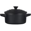 imageLe Creuset Stoneware Mini Round Cocotte 8 oz ArtichautLicorice